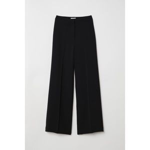 High waist wide leg pants